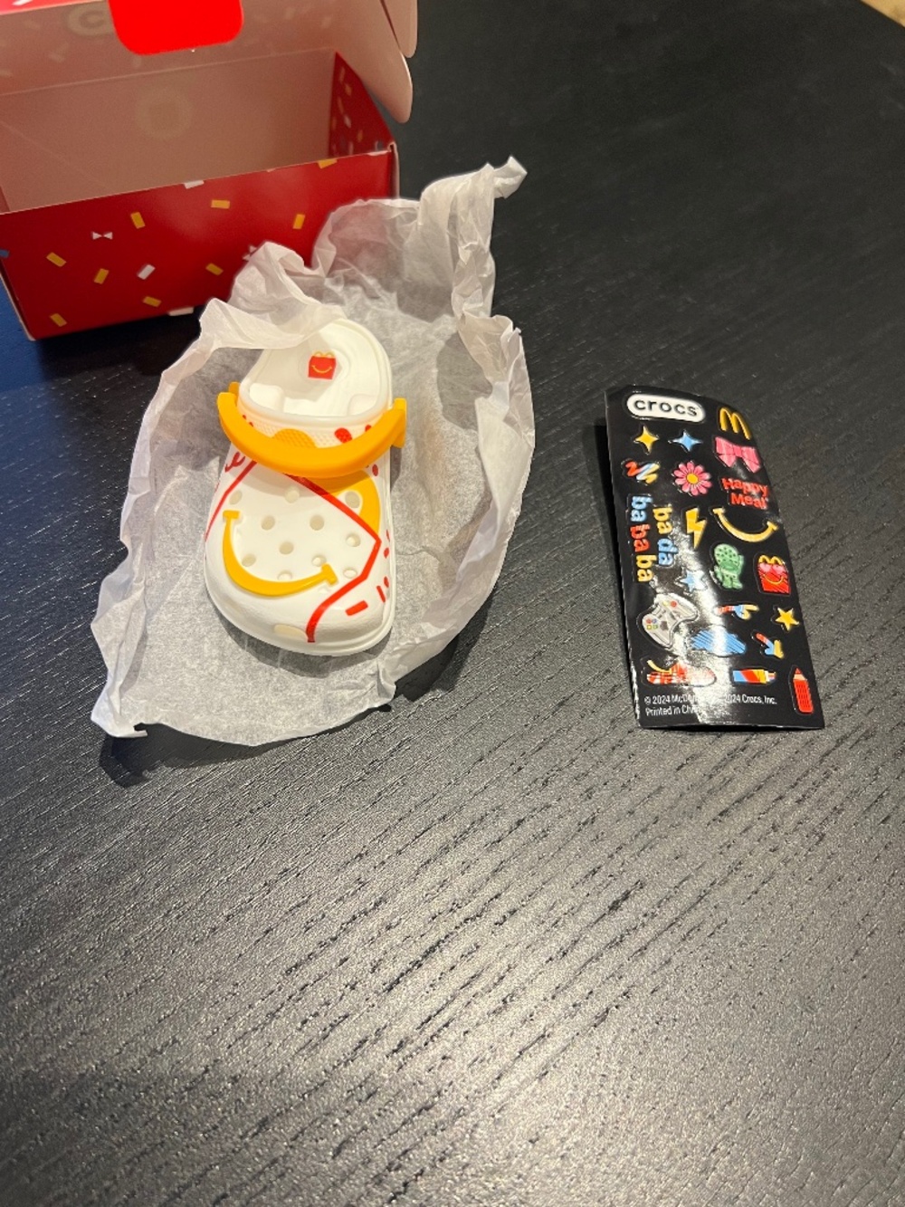 McDonalds x Crocs Key Chain/Charm